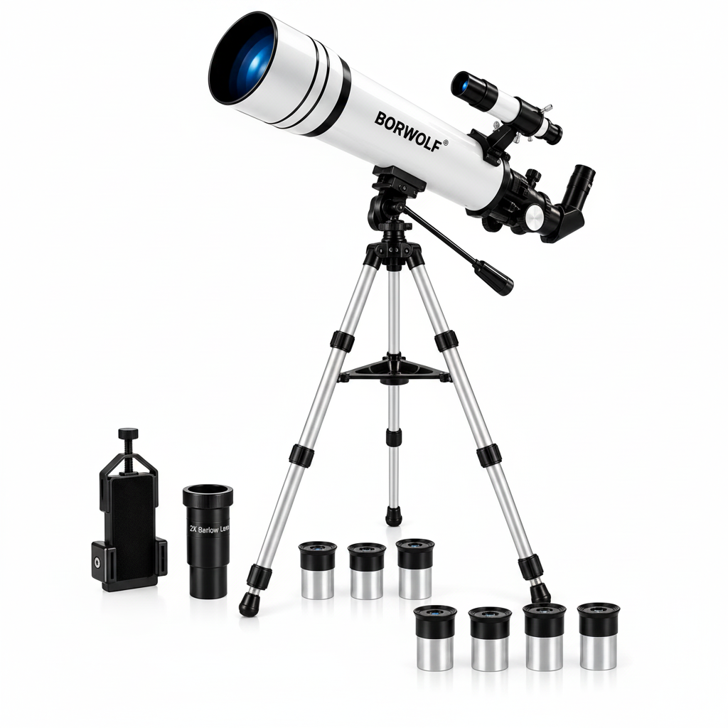 Télescope Astronomique 70/400 mm – Observation de la Lune