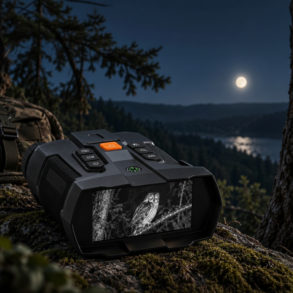 Jumelles Vision Nocturne Infrarouge 850 nm – Écran 4,5"