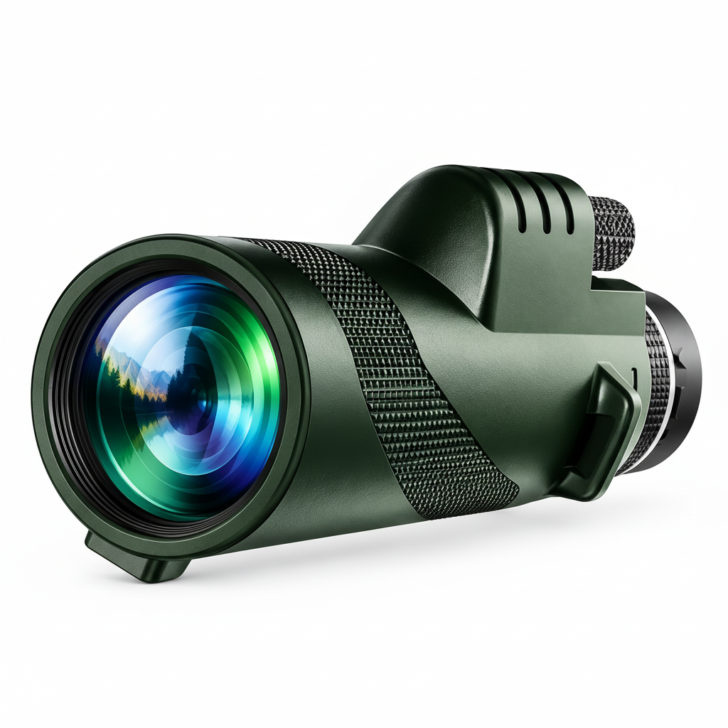 Monoculaire 80x BAK4 – Objectif 42 mm pour Observation