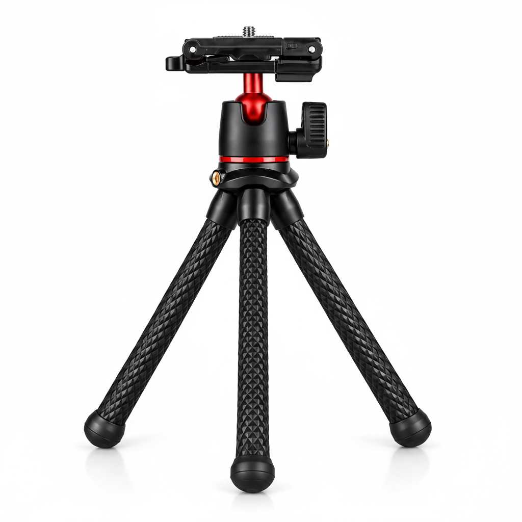 Mini Trépied Flexible pour Jumelles et Observation – 35 cm