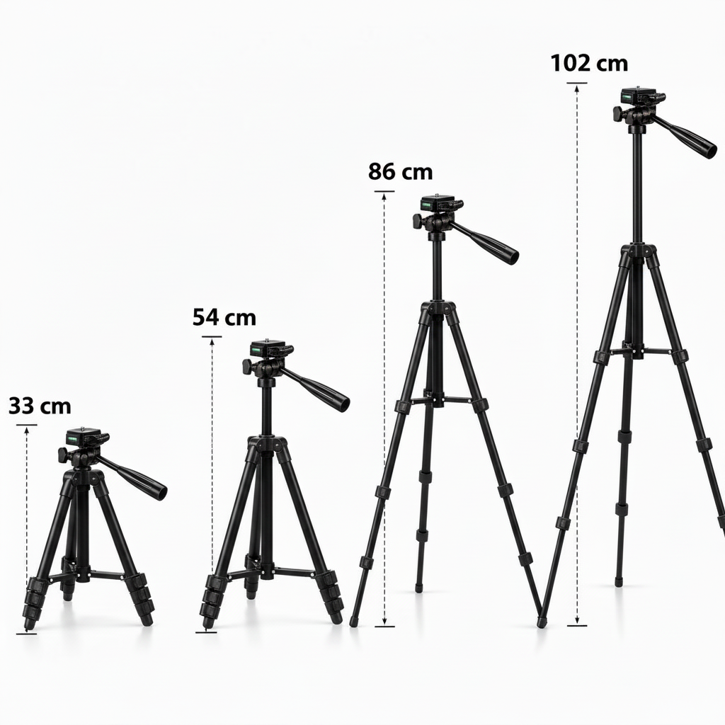 Trépied Aluminium 100 cm – Stabilisez Vos Observations