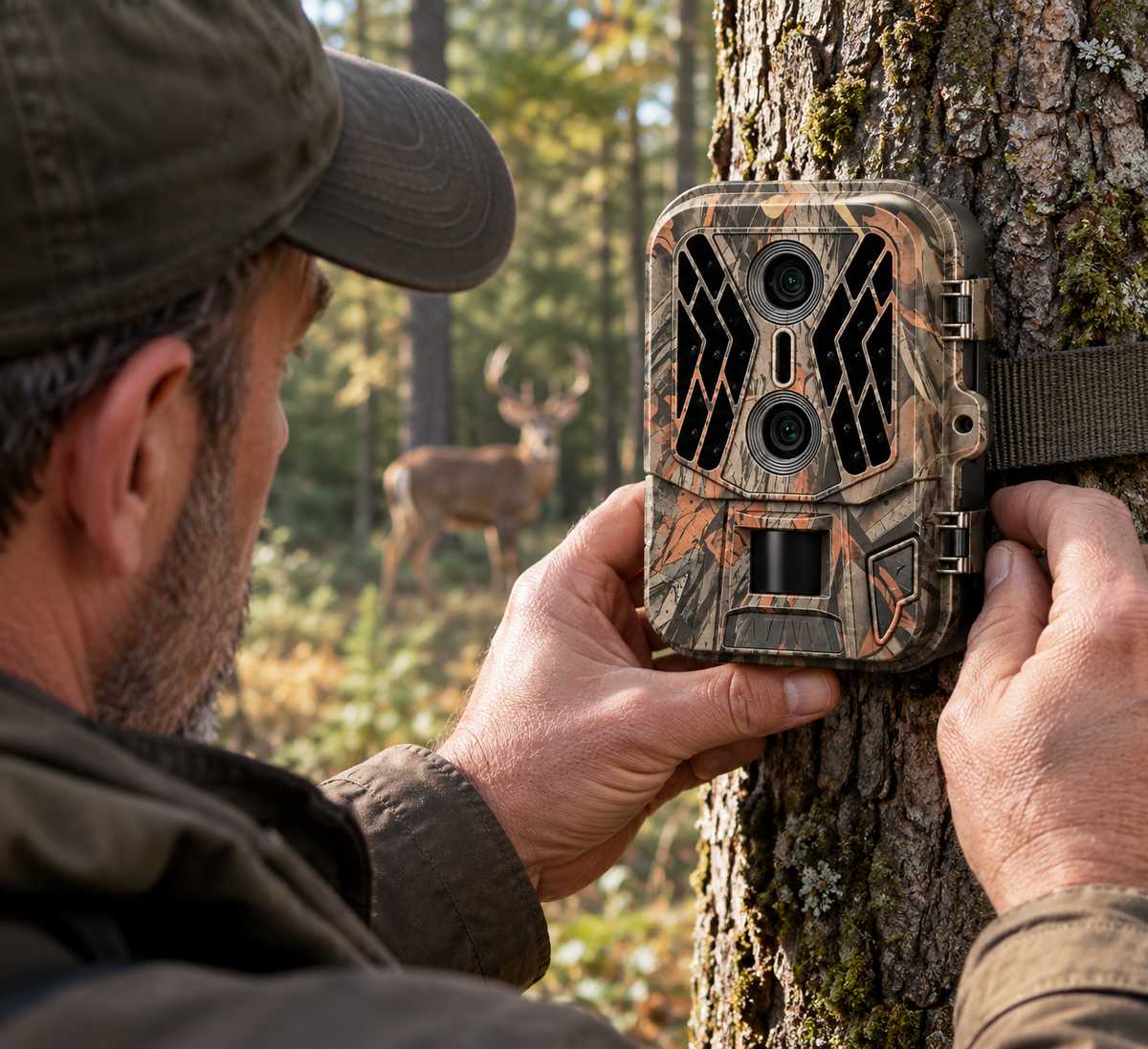 Caméra de Chasse 4K 120MP 4G IP65