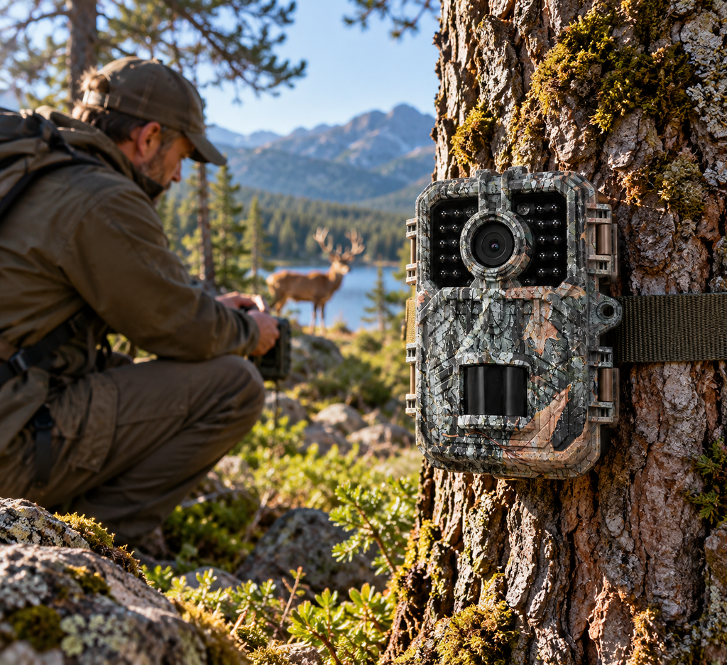 Caméra de Chasse 1080P 16MP Infrarouge