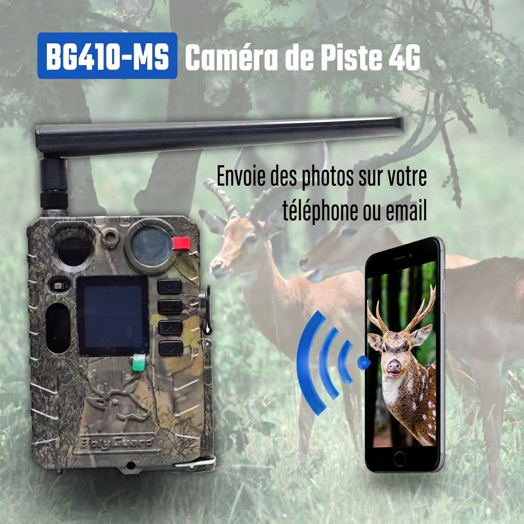 Caméra de Chasse 4G LTE 4K 37MP – Infrarouge 940 nm
