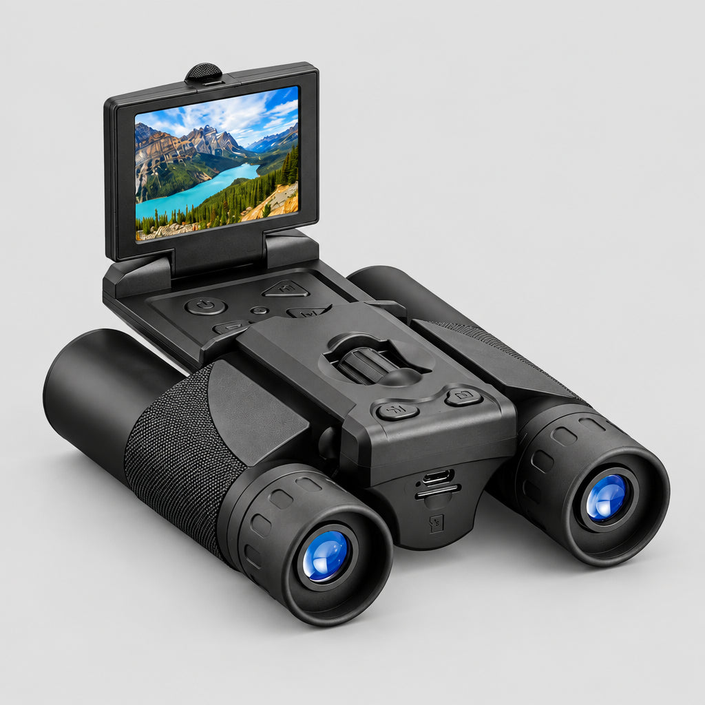 Jumelles avec caméra vidéo HD – Observation & enregistrement