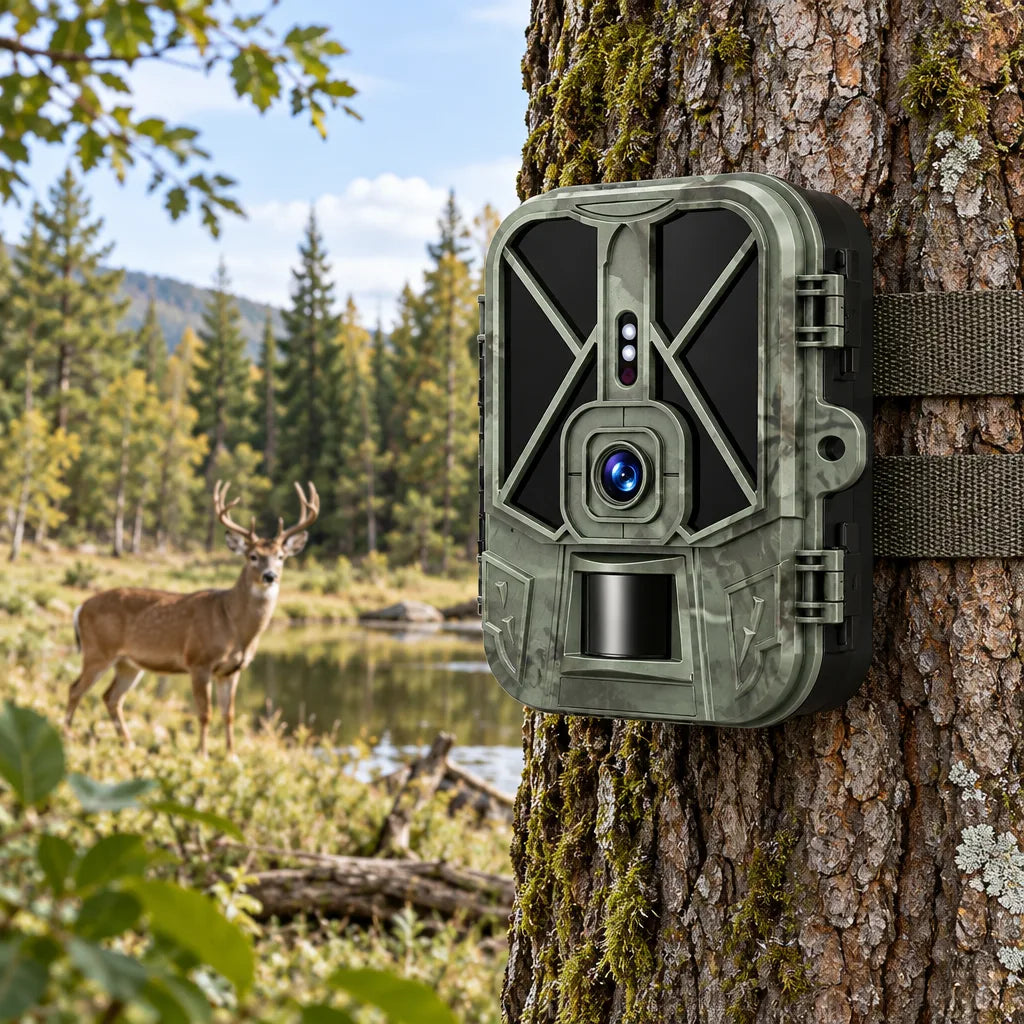 Caméra de Chasse 4K 50MP – Batterie 8 000 mAh