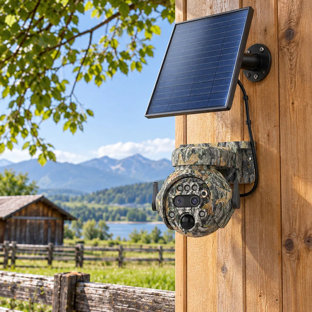 Caméra de Chasse Solaire 4G