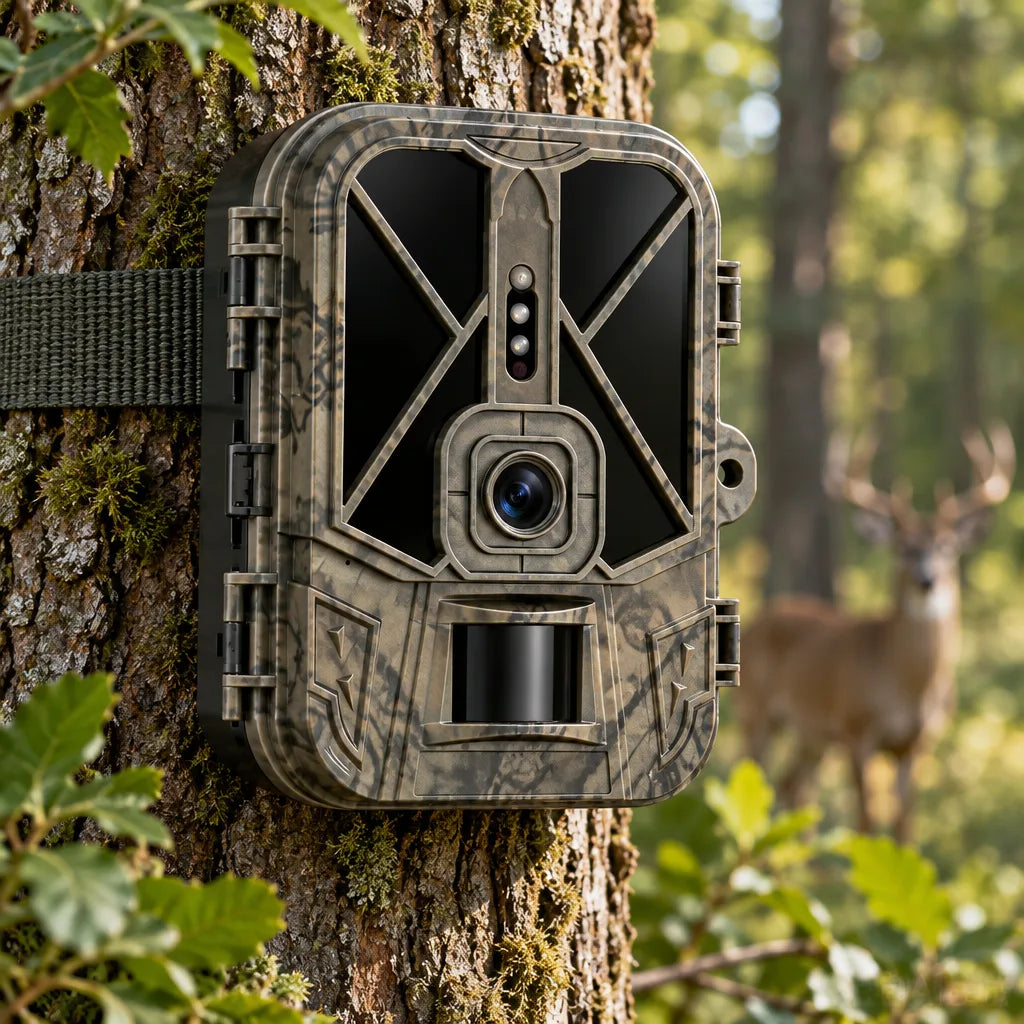 Caméra de Chasse 4K 50MP – Batterie 8 000 mAh