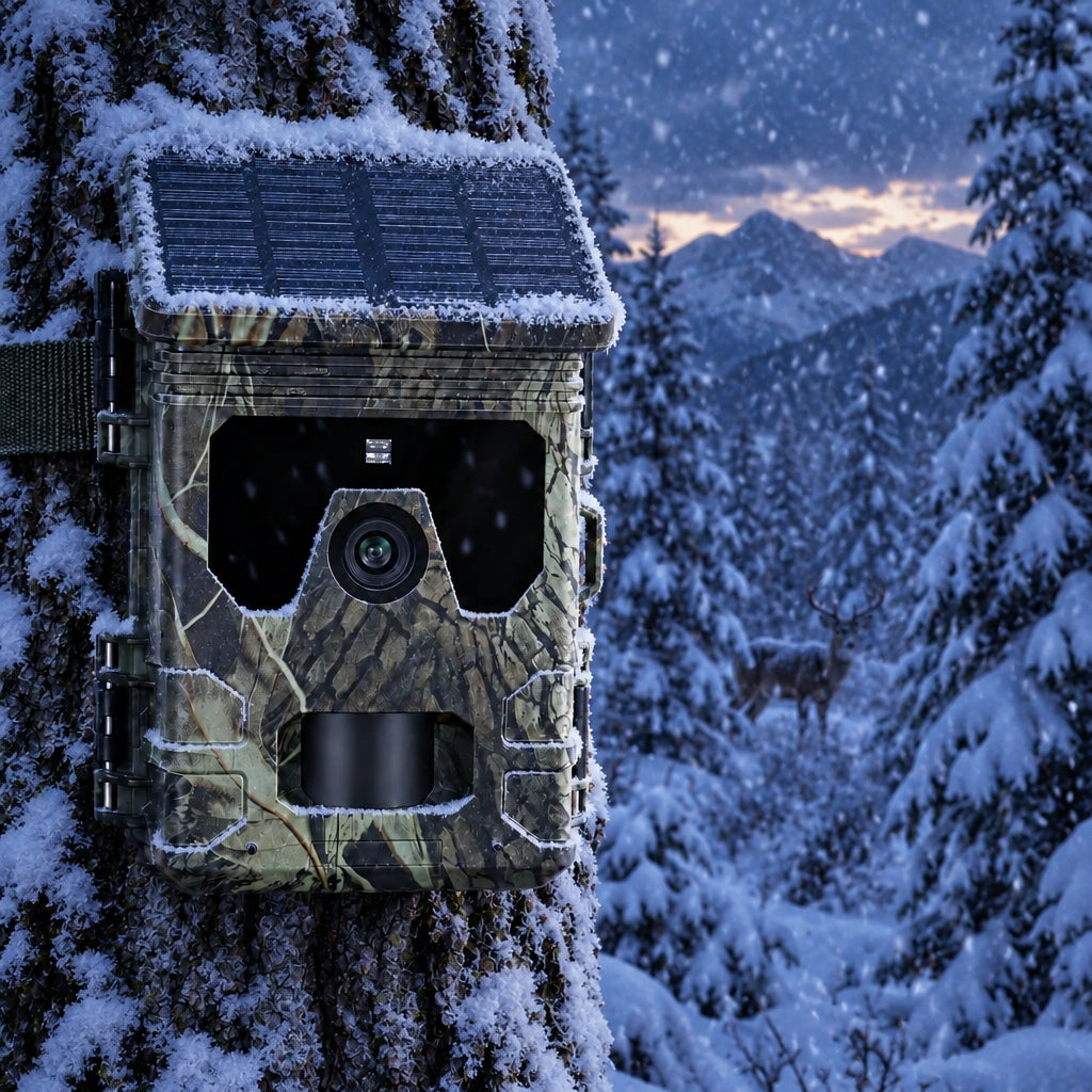 Caméra de Chasse Solaire 4K 50MP