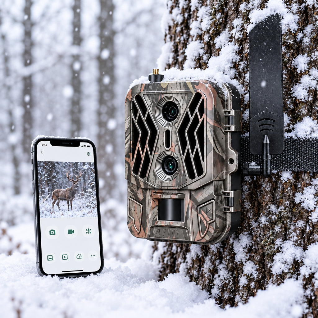 Caméra de Chasse 4K 120MP 4G IP65