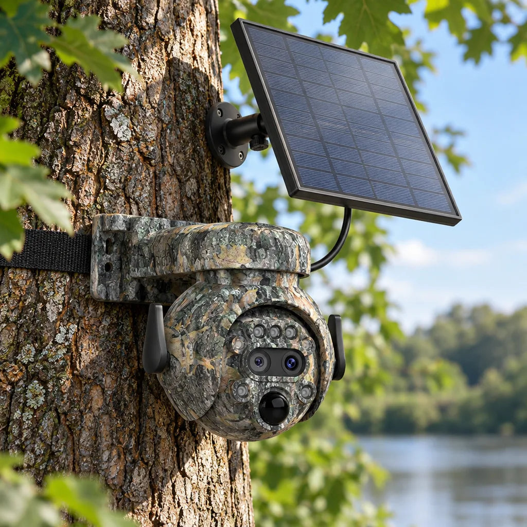 Caméra de Chasse Solaire 4G