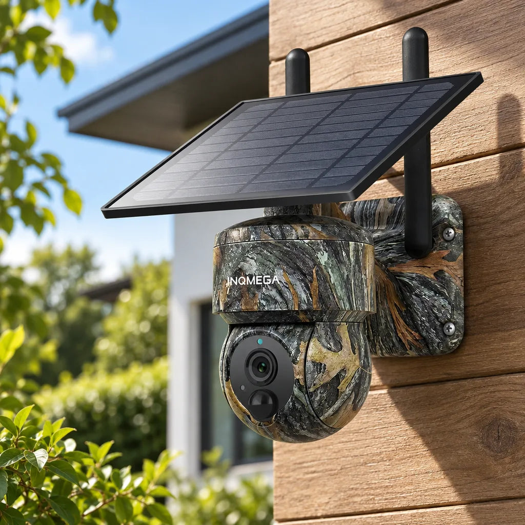 Caméra Solaire 5MP – Wi-Fi ou 4G et Vision Nocturne