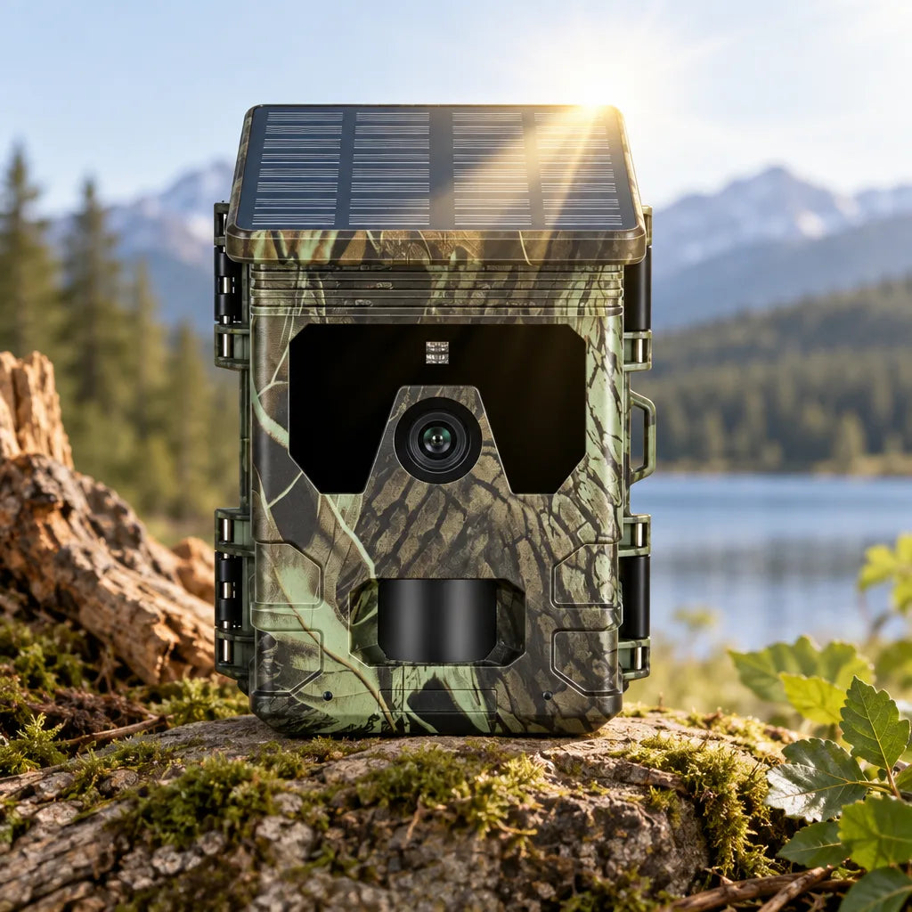Caméra de Chasse Solaire 4K 50MP