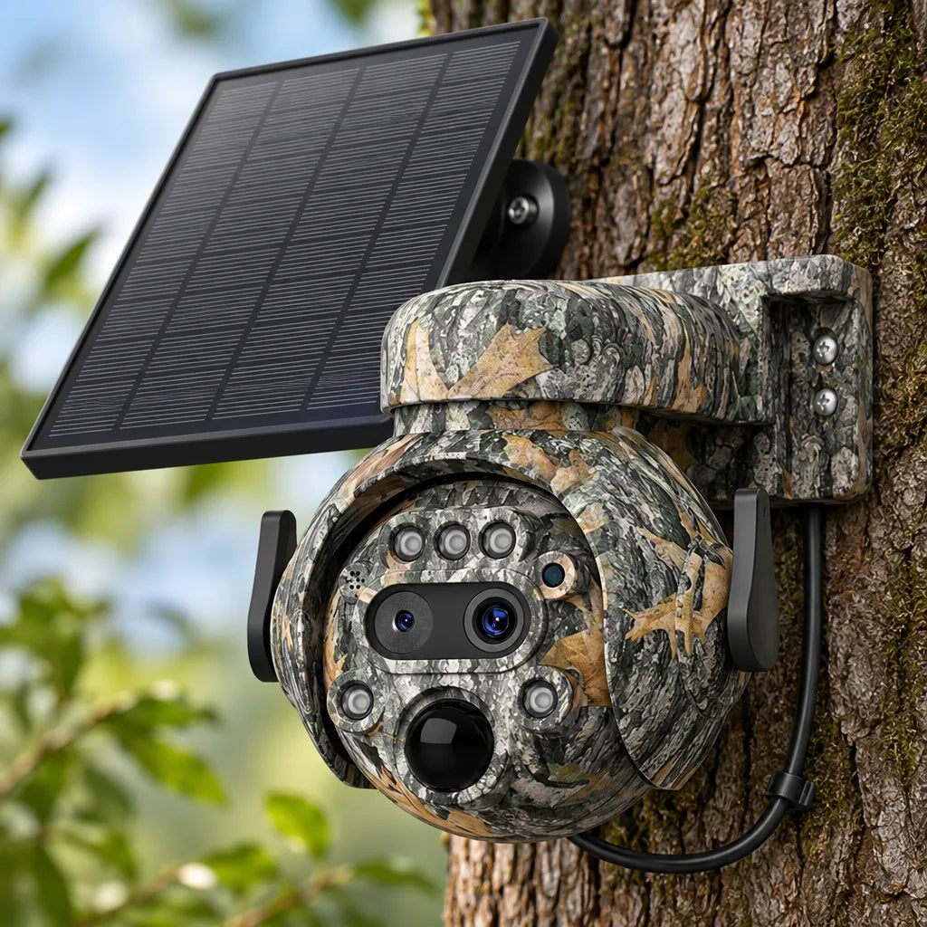 Caméra de Chasse Solaire 4G