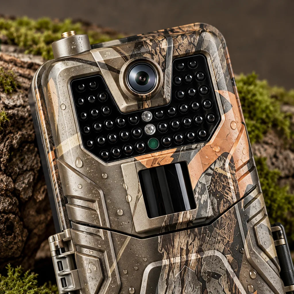 Caméra de Chasse 4G 4K 120MP – Vision Nocturne