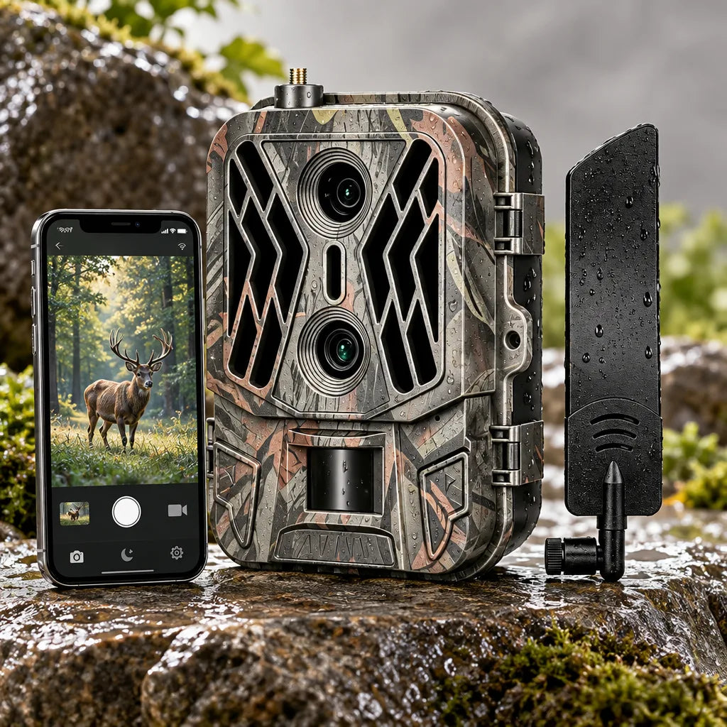 Caméra de Chasse 4K 120MP 4G IP65
