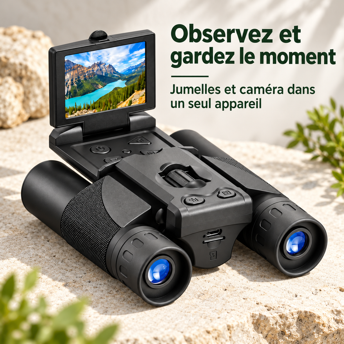 Jumelles avec caméra vidéo HD – Observation & enregistrement — caractéristiques et bénéfices