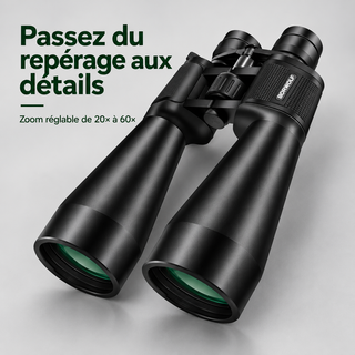 Jumelles 20-60x70 à Zoom Variable – Observation Longue Distance — caractéristiques et bénéfices