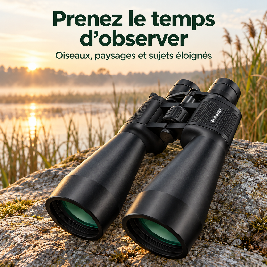 Jumelles 20-60x70 à Zoom Variable – Observation Longue Distance — mise en situation