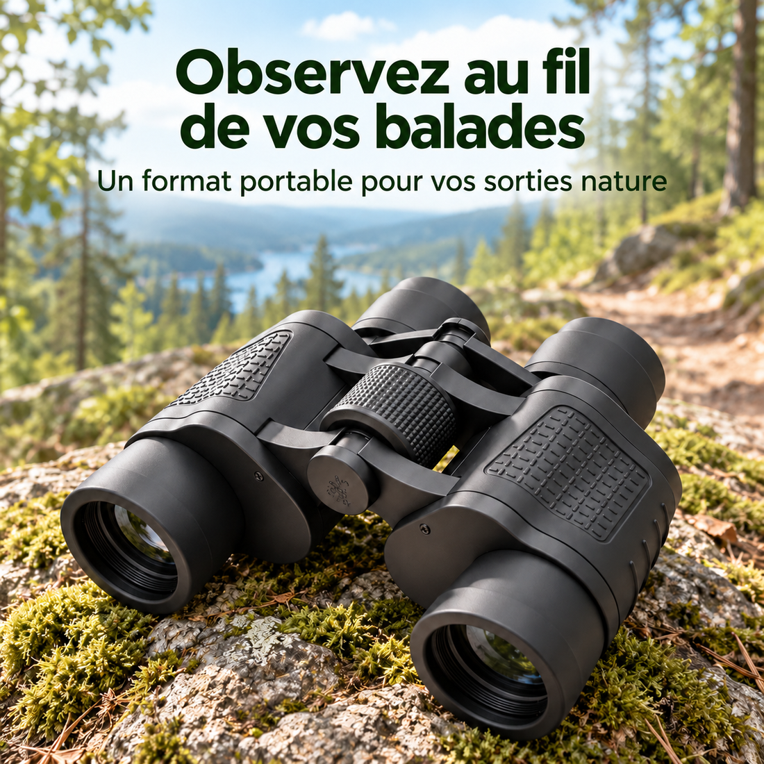 Jumelles Portables 90x90 – Nature, Randonnée et Voyage — caractéristiques et bénéfices