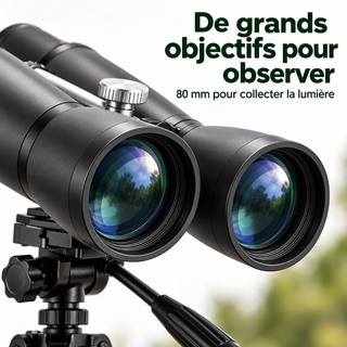 Jumelles 25-75x80 à Zoom Variable – Observation Longue Distance — détails du produit