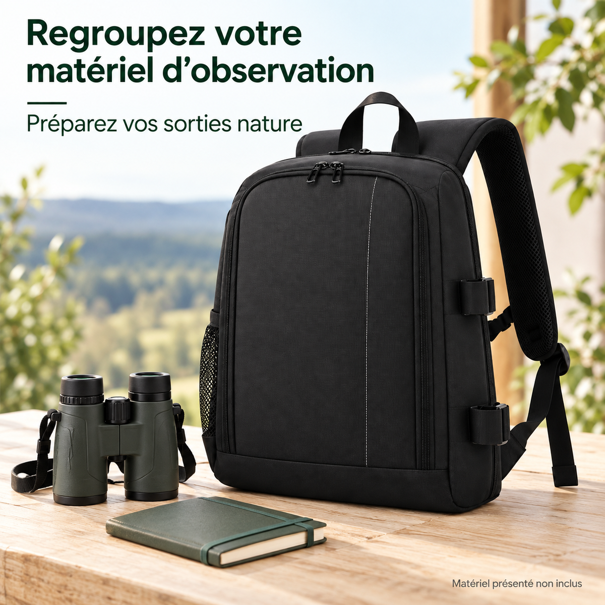 Sac à Dos pour Jumelles et Matériel d’Observation — caractéristiques et bénéfices