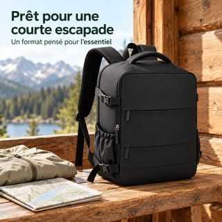 Sac à Dos Compact 40 × 30 × 20 cm – Voyage et Randonnée — mise en situation