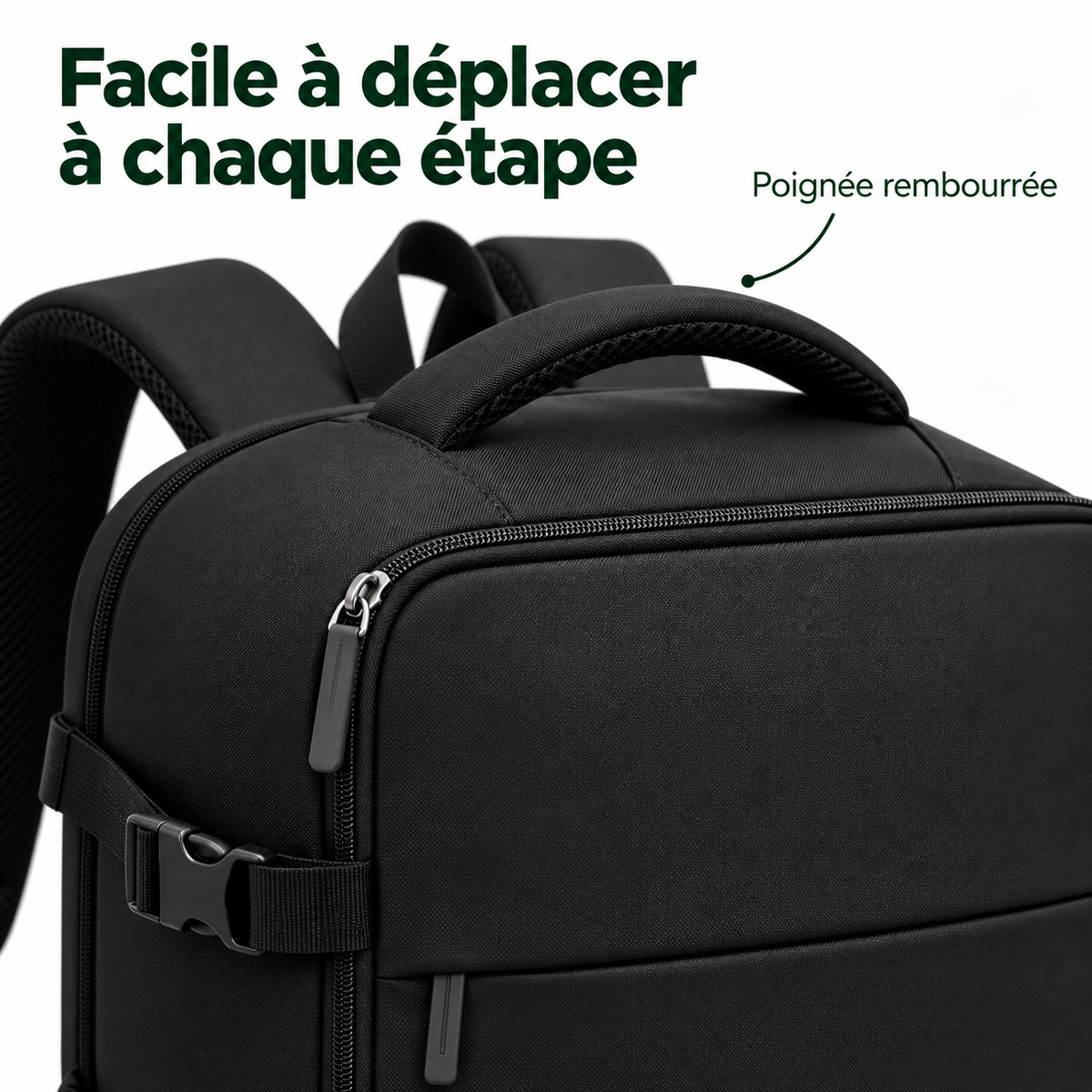 Sac à Dos Compact 40 × 30 × 20 cm – Voyage et Randonnée — détails du produit